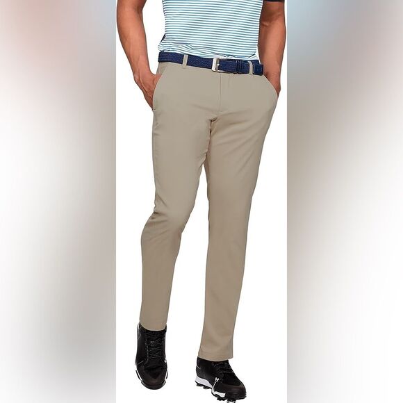 Men’s Under Armour Showdown Tapered Pant | 30x34| City Khaki - Picture 2 of 10